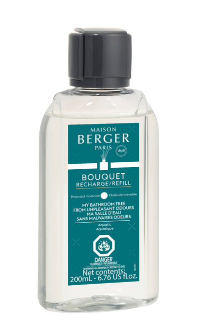 Maison Berger Reed Diffuser Refill Anti-Odour  Bathroom 1 (Aquatic)