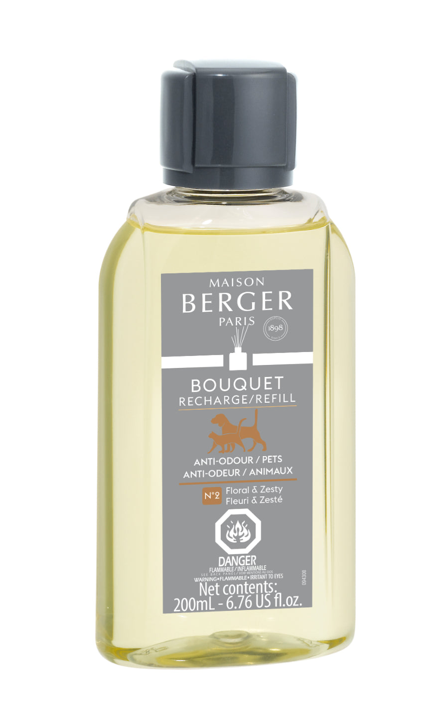 Maison Berger Reed Diffuser Refill Anti-Odour Pet 2 (Floral & Zesty)