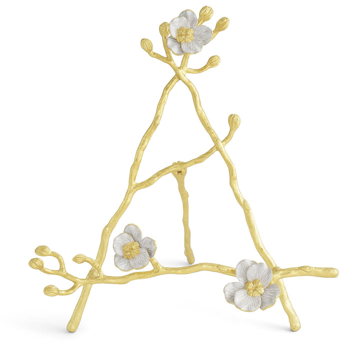 Michael Aram Orchid Easel Picture Frame - White Enamel