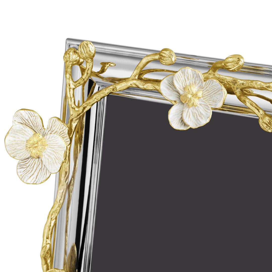 Michael Aram Orchid Picture Frame - White Enamel