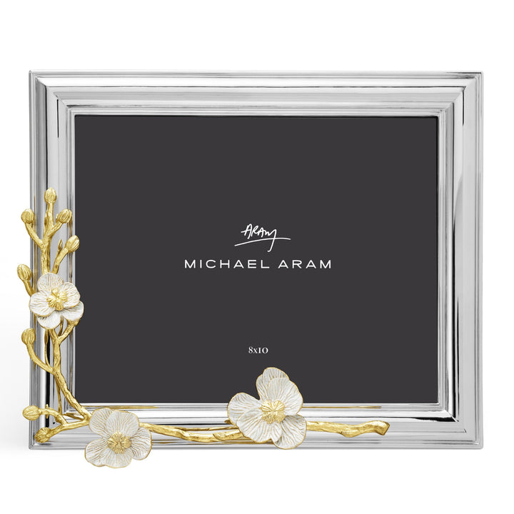 Michael Aram Orchid Picture Frame - White Enamel