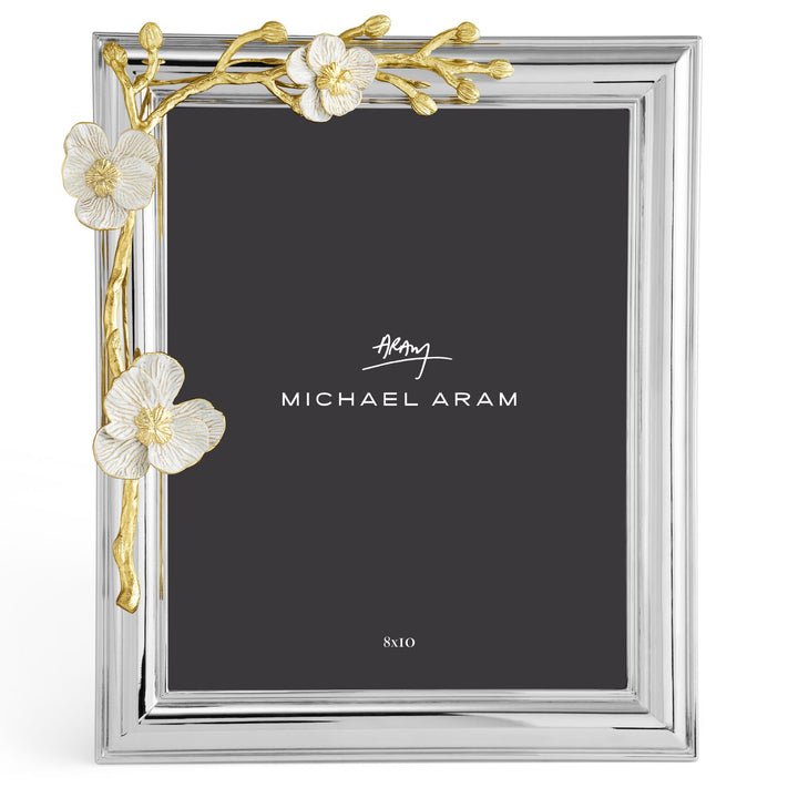 Michael Aram Orchid Picture Frame - White Enamel