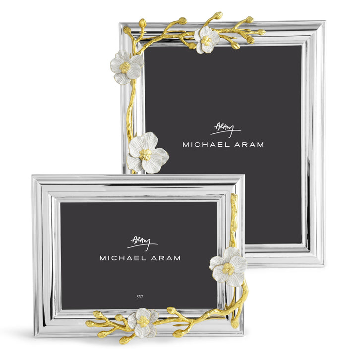 Michael Aram Orchid Picture Frame - White Enamel