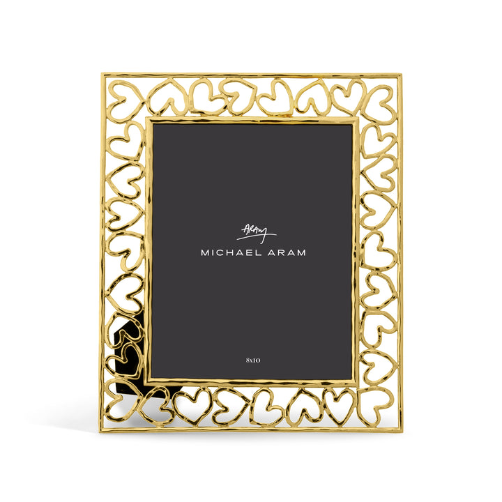 Michael Aram Heart Frame Collection Gold 8x10