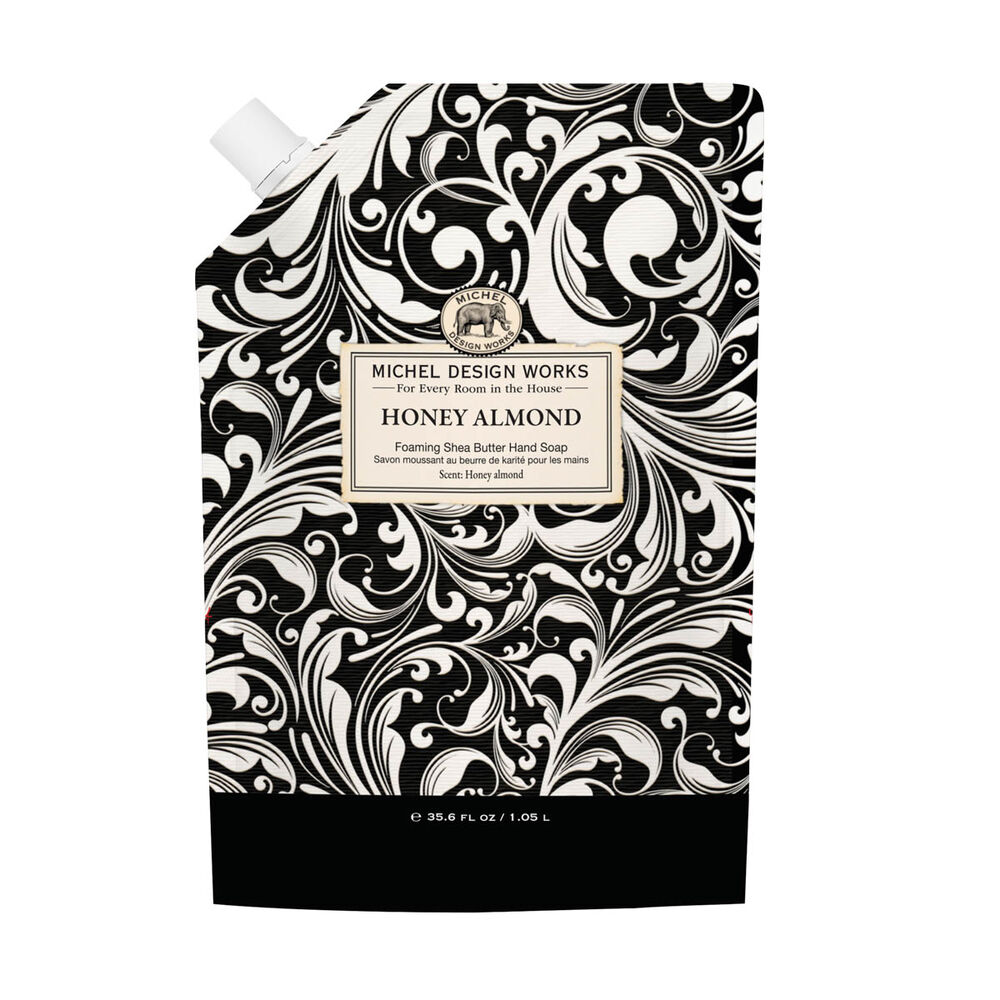 Michel Design Works Honey Almond Foaming Hand Soap Refill