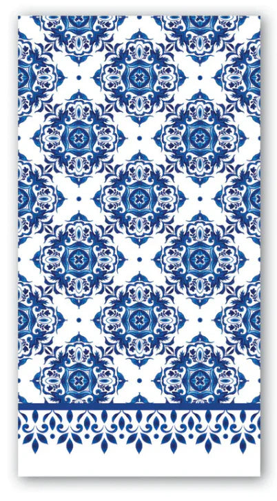 Michel Design Works Indigo Seas Hostess Napkin