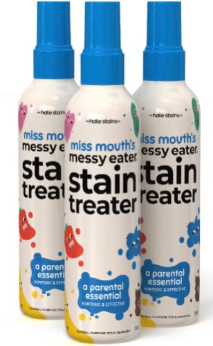 Miss Mouth Messy Eater Childrens Non toxic stain Treater 6 pack