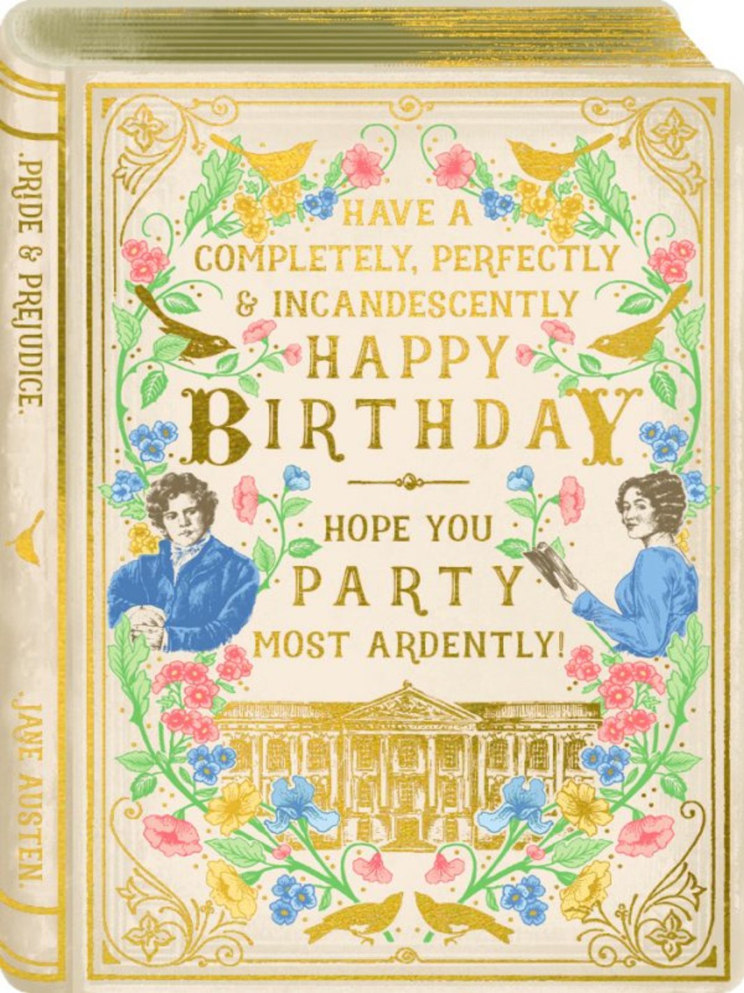 Perfectly and Incandescently Birthday - Storybook Greeting Card