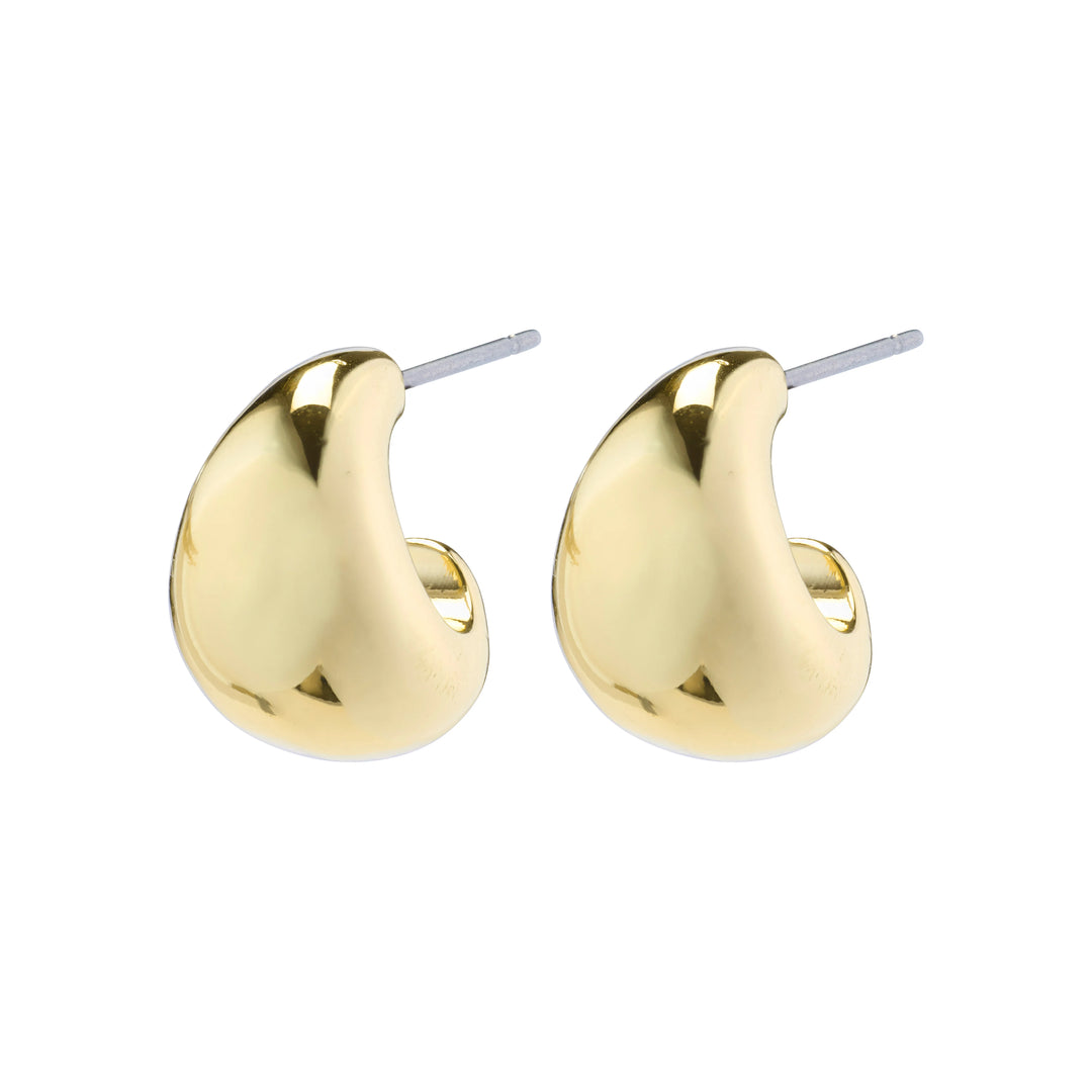 Pilgrim Jewelry  ALEXANE Recycle Mini Drop Earrings Gold-Plated