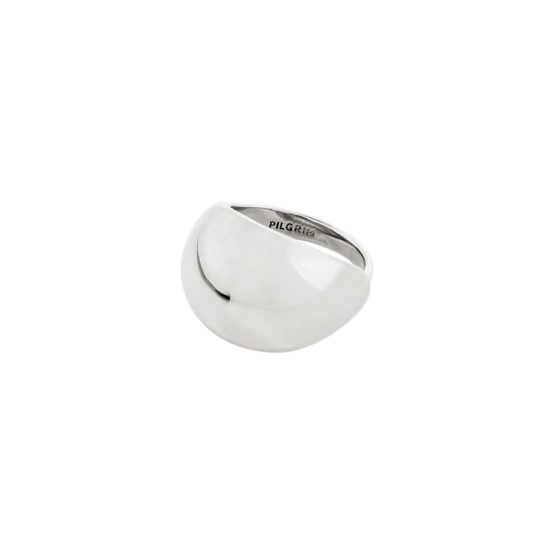 Pilgrim Jewelry ALEXANE Recycled Dome Statement Ring Silver-Plated