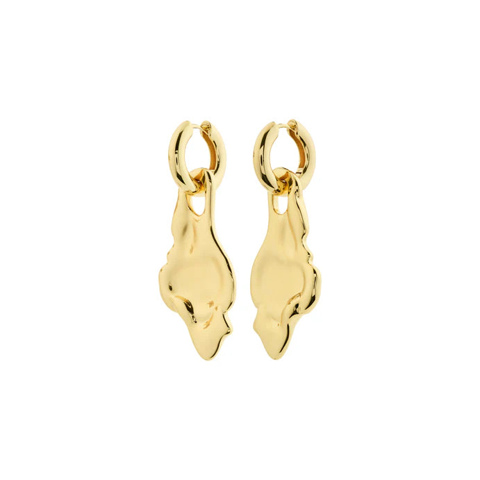 Pilgrim Jewelry STARLIGHT Earrings Gold Plated