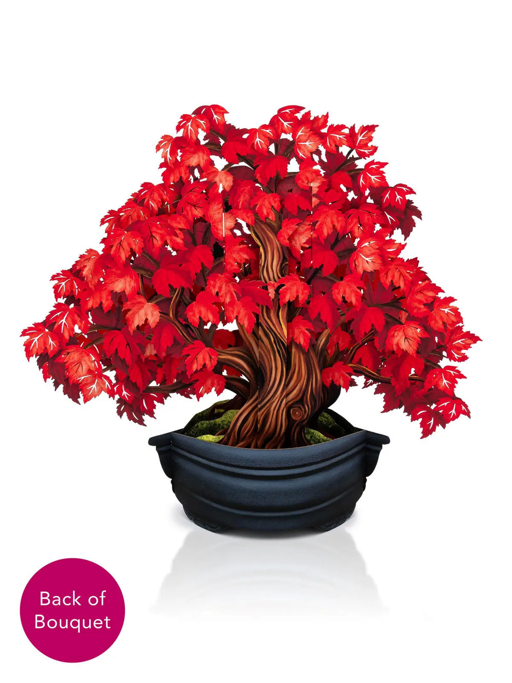 Pop Up Flower Bouquet  Greeting Card | Red Maple