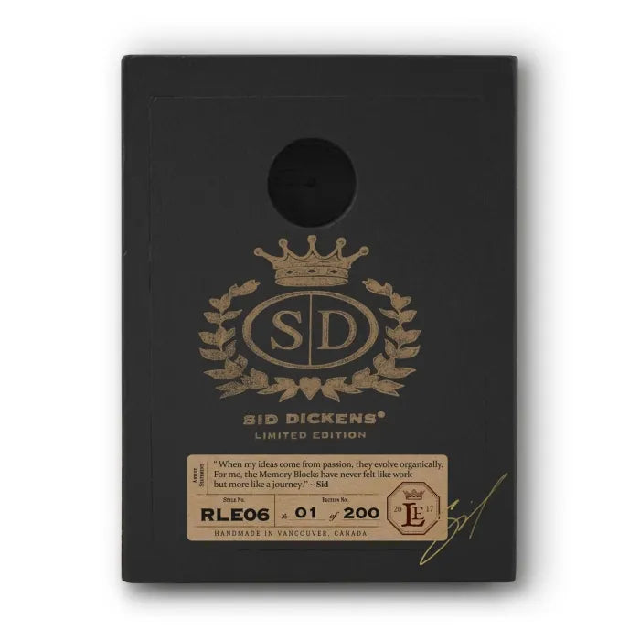 RLE-06 - RETIRED & SIGNED Sid Dickens Memory Block