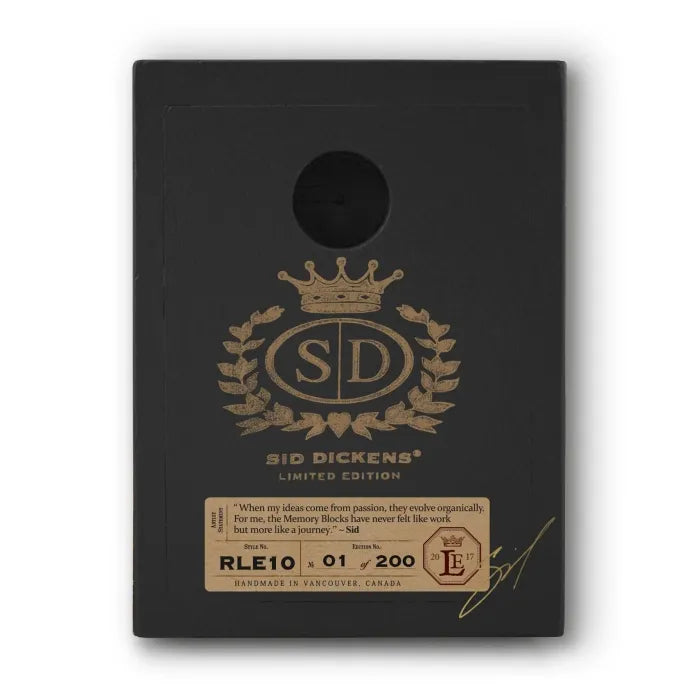 RLE-10- RETIRED & SIGNED Sid Dickens Memory Block