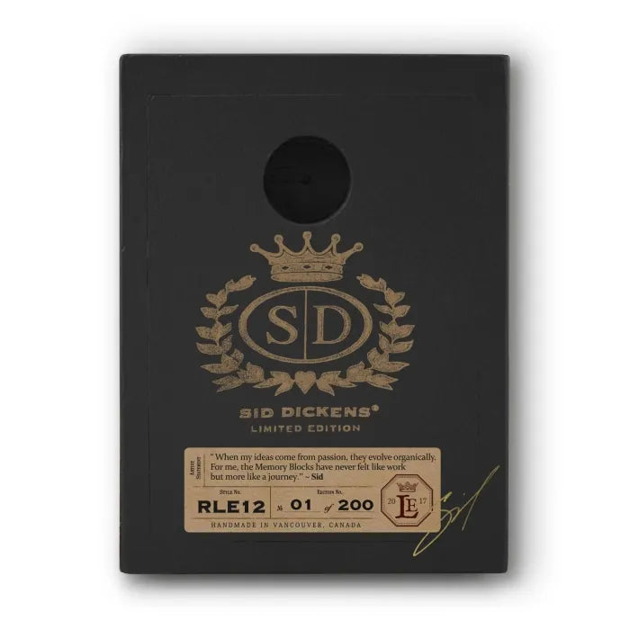 RLE-12- RETIRED & SIGNED Sid Dickens Memory Block