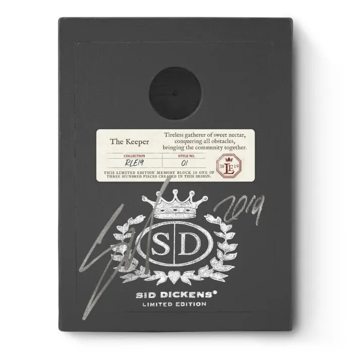 RLE 19-01- RETIRED & SIGNED Sid Dickens Memory Block