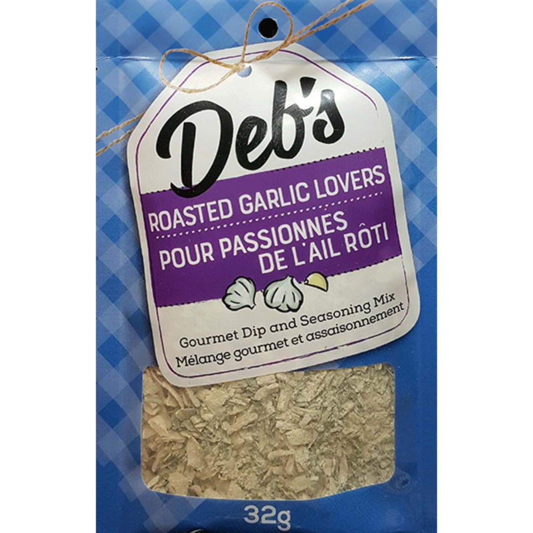 Deb’s Roasted Garlic Lover Gourmet Dip and Seasoning Mix