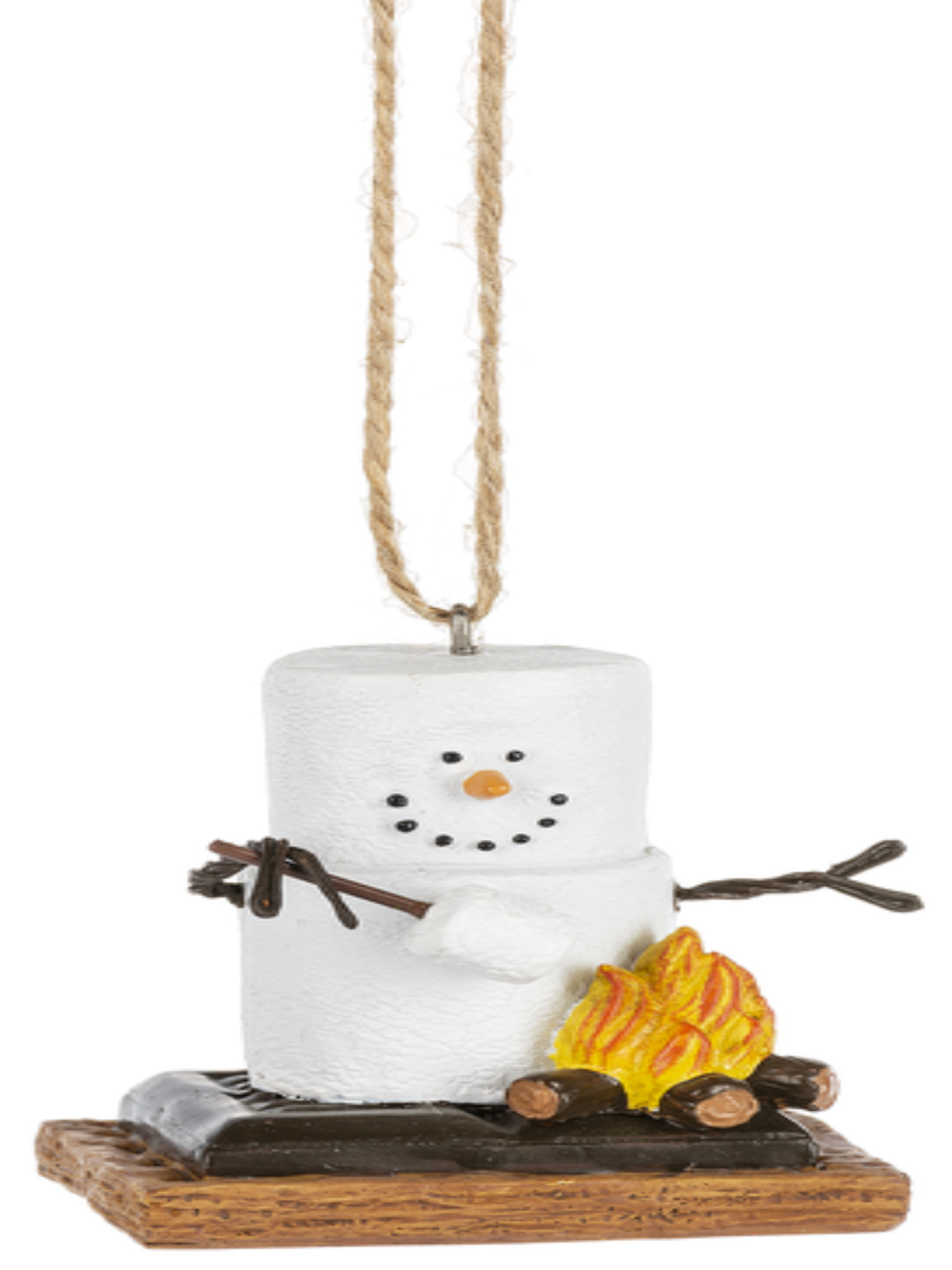 S'mores Roasting Marshmallow Ornament