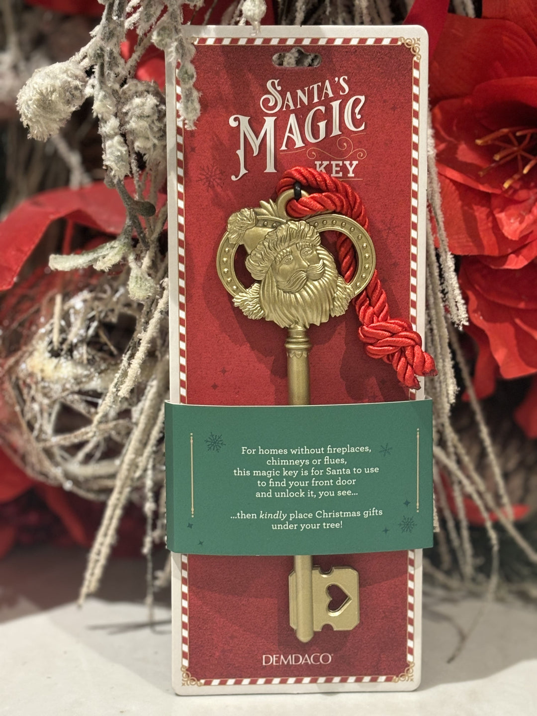 Santa's Magic Key is for kids to receive Santa gifts that don't have a chimney