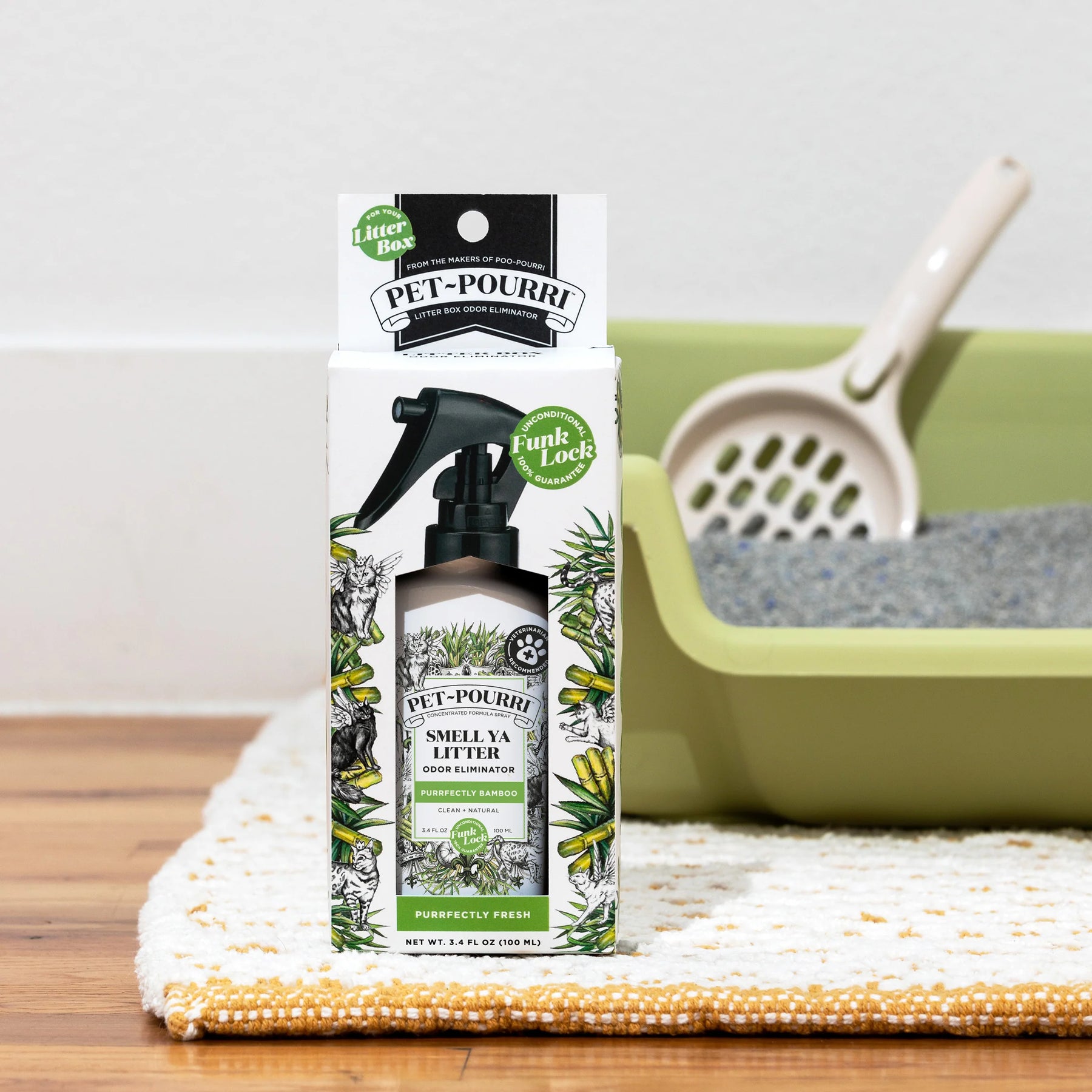 Kitty litter spray sales