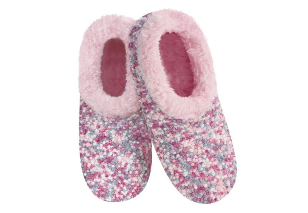 Women's No Skid Snoozie Slippers Popcorn Collection