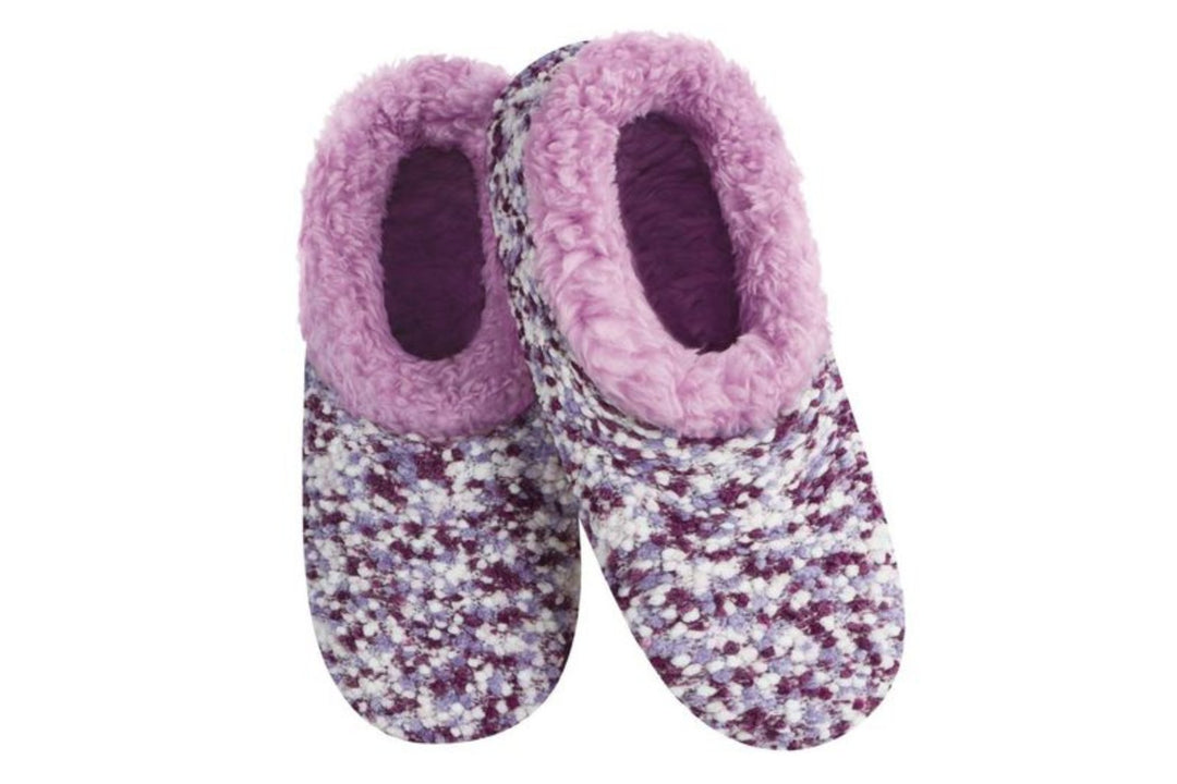 Women's No Skid Snoozie Slippers Popcorn Collection