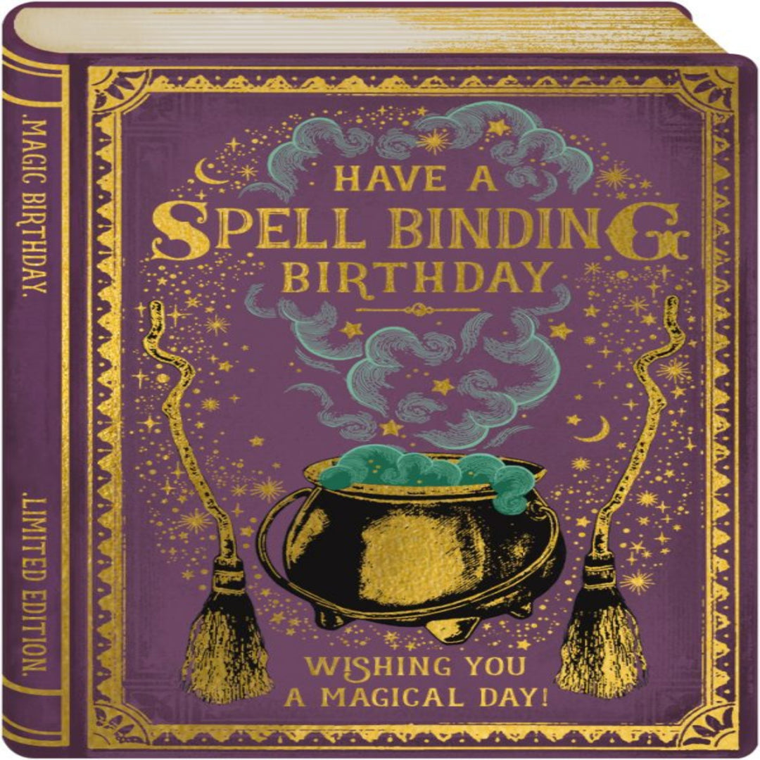 Spell Binding Birthday - Storybook Card