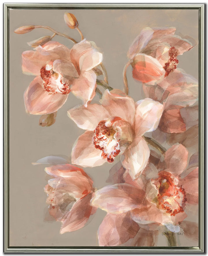 Delicate Orchid - Wall Art - Floating Frame