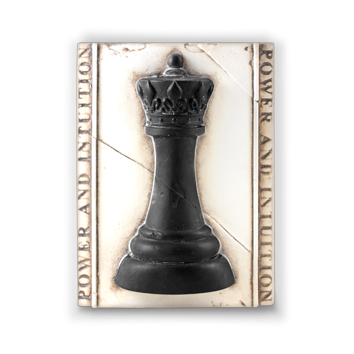 T 409 Chess Queen RETIRED and SIGNED Sid Dickens Memory Block