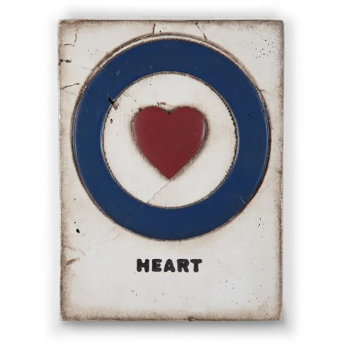 T 292 Heart- RETIRED Sid Dickens Memory Block