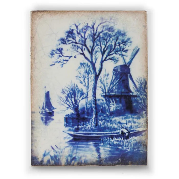 T 314 Delft Blue- RETIRED Sid Dickens Memory Block