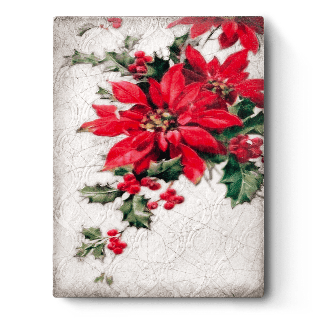 T 497 Poinsettia - RETIRED Sid Dickens Memory Block