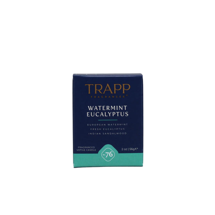 Trapp Fragrances 2oz Votive Candle -  No. 76 Watermint Eucalyptus