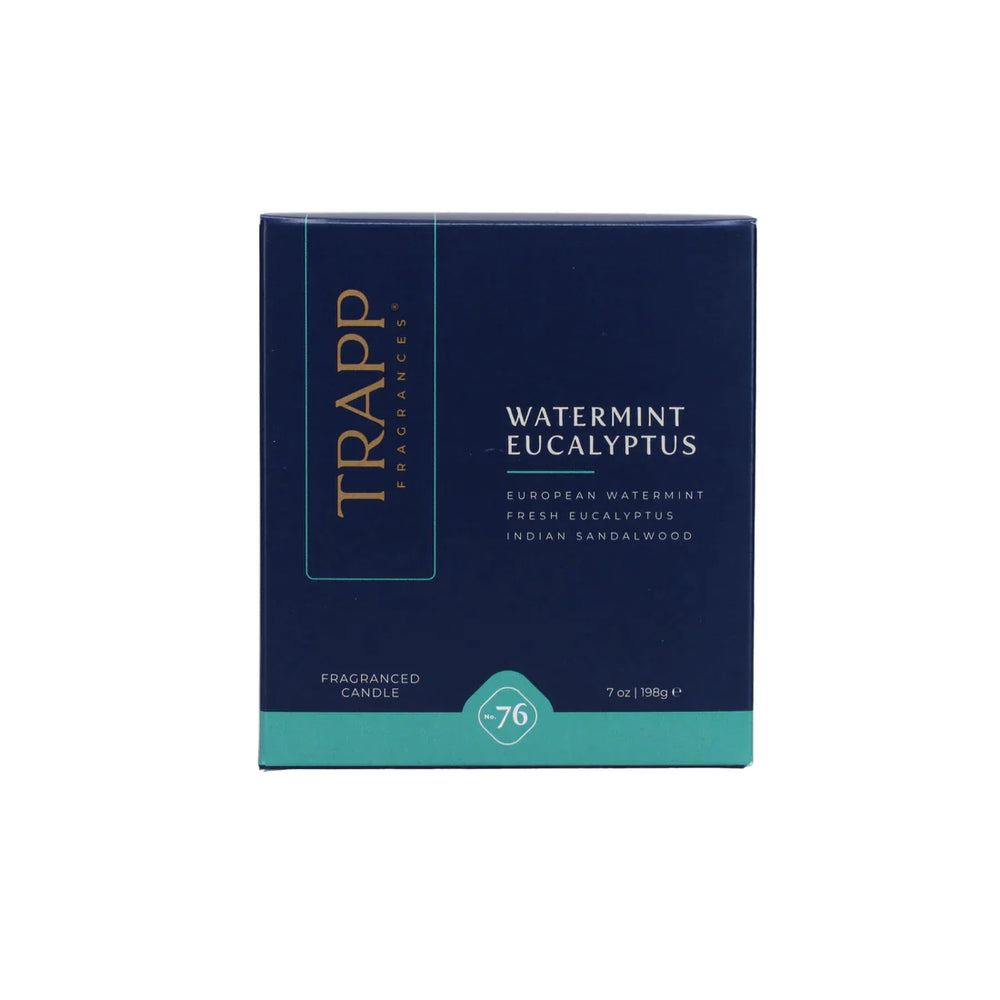 Trapp Fragrances Poured Candle - No. 76 Watermint Eucalyptus