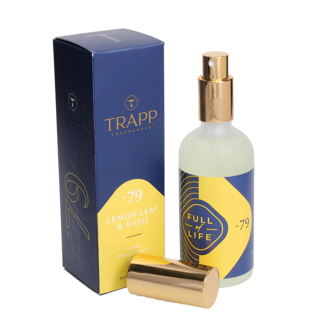 Trapp Fragrances Room Spray - No. 79 Lemon Leaf & Basil