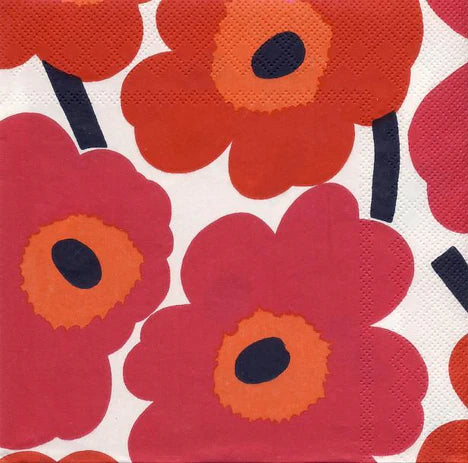 Unikko Red Napkins