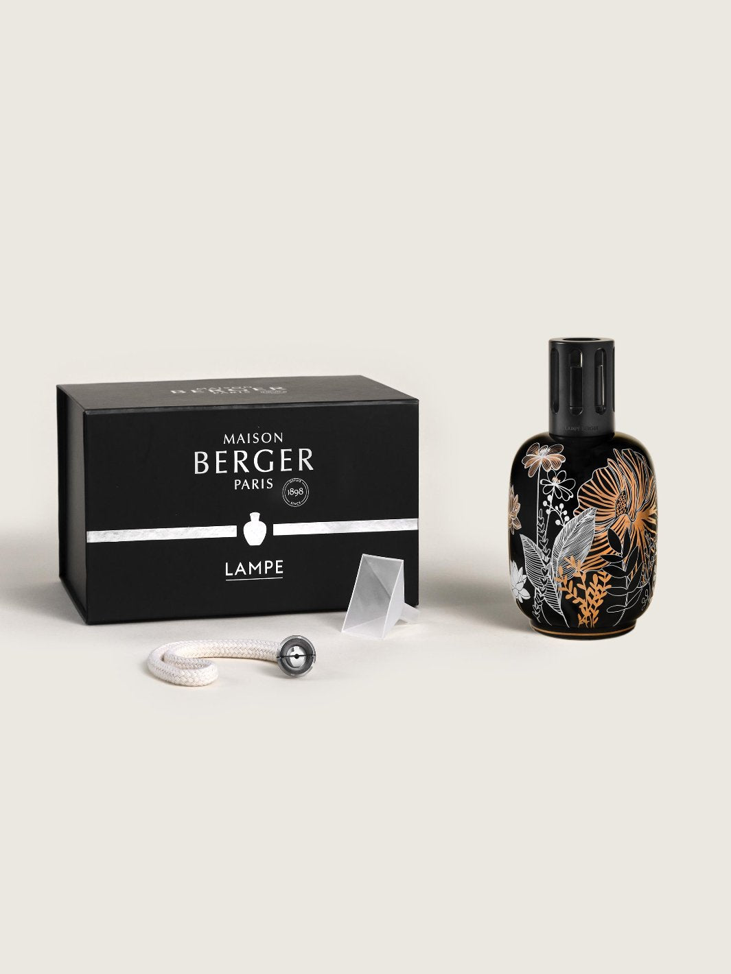 Lampe Berger Vegetale Lamp Porcelain Black – Crafted Decor