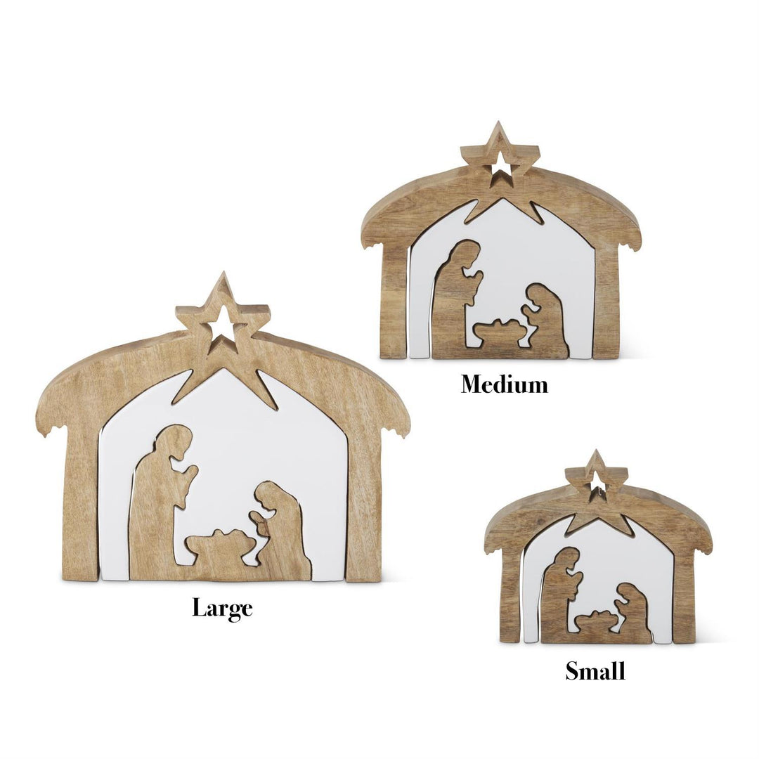 Wooden Nativity