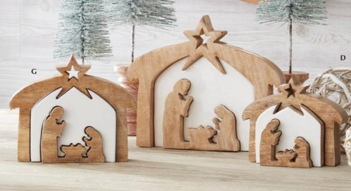 Wooden Nativity