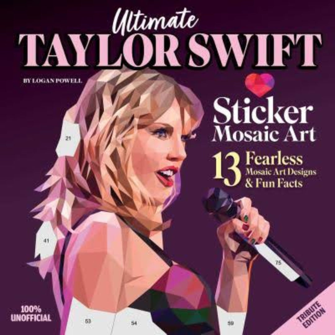 Ultimate Taylor Swift Sticker Mosaic Art Book