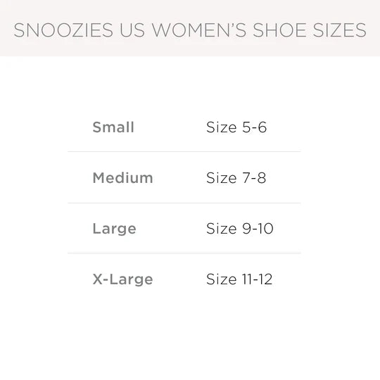 Women's No Skid Snoozie Slippers Everyday Collection