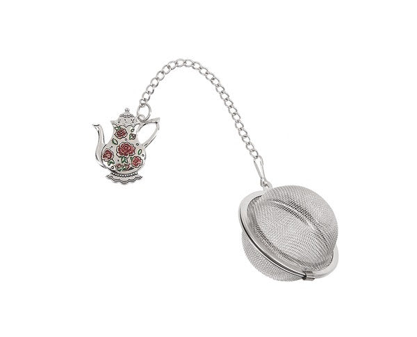 Tea Infuser With Teapot Charm