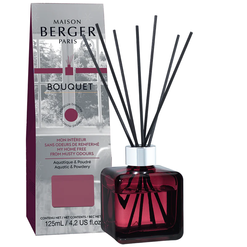 MAISON BERGER, Coffret Lampe Berger Molécule Prune & parfum Sous les  Magnolias, Les roses et violets
