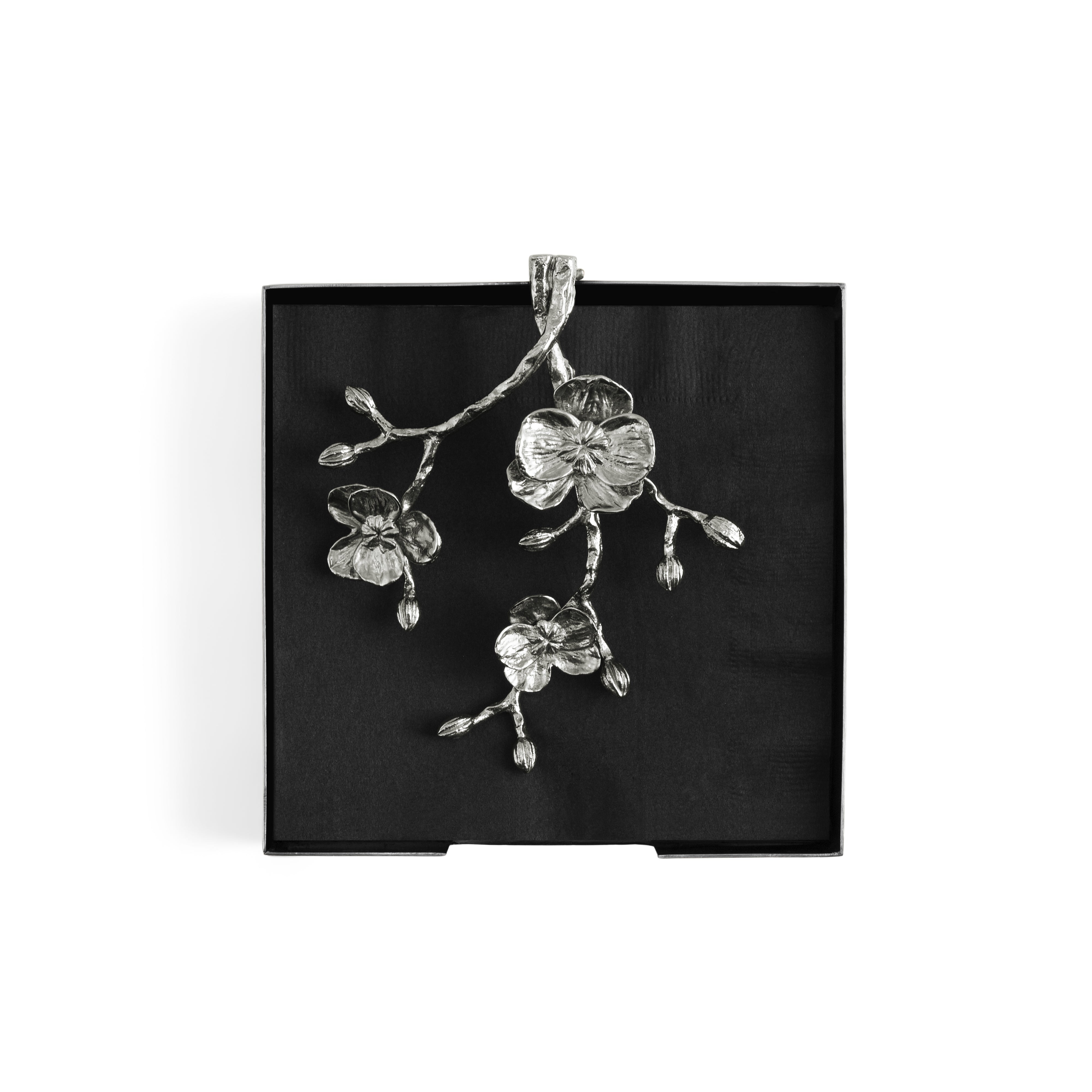 Michael aram white orchid napkin holder 2025