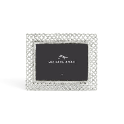 MICHAEL ARAM LOVE KNOT FRAME- Nickelplate