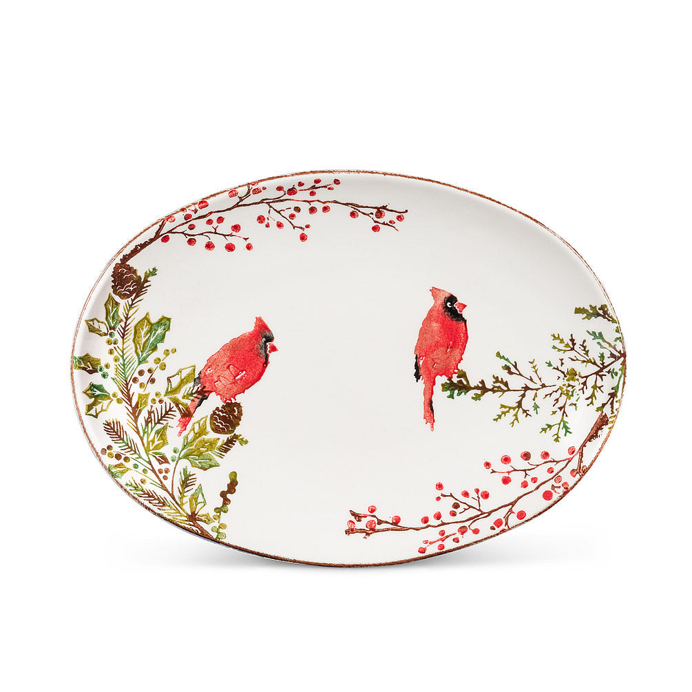 Pine & Cardinal Seasonal Platters