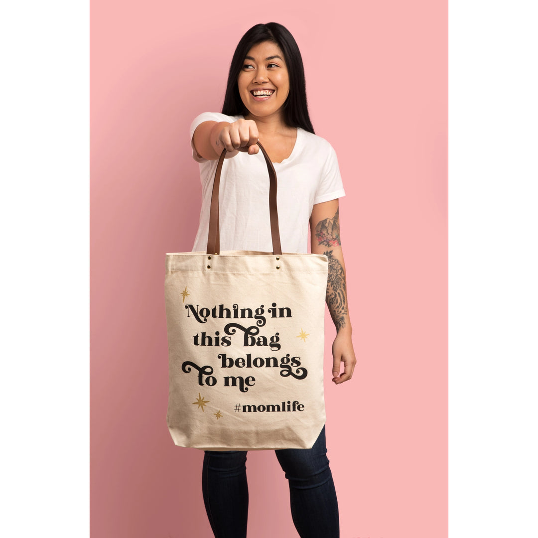 Hashtag Mom Life Funny Tote Bag For Parent - Fun Club