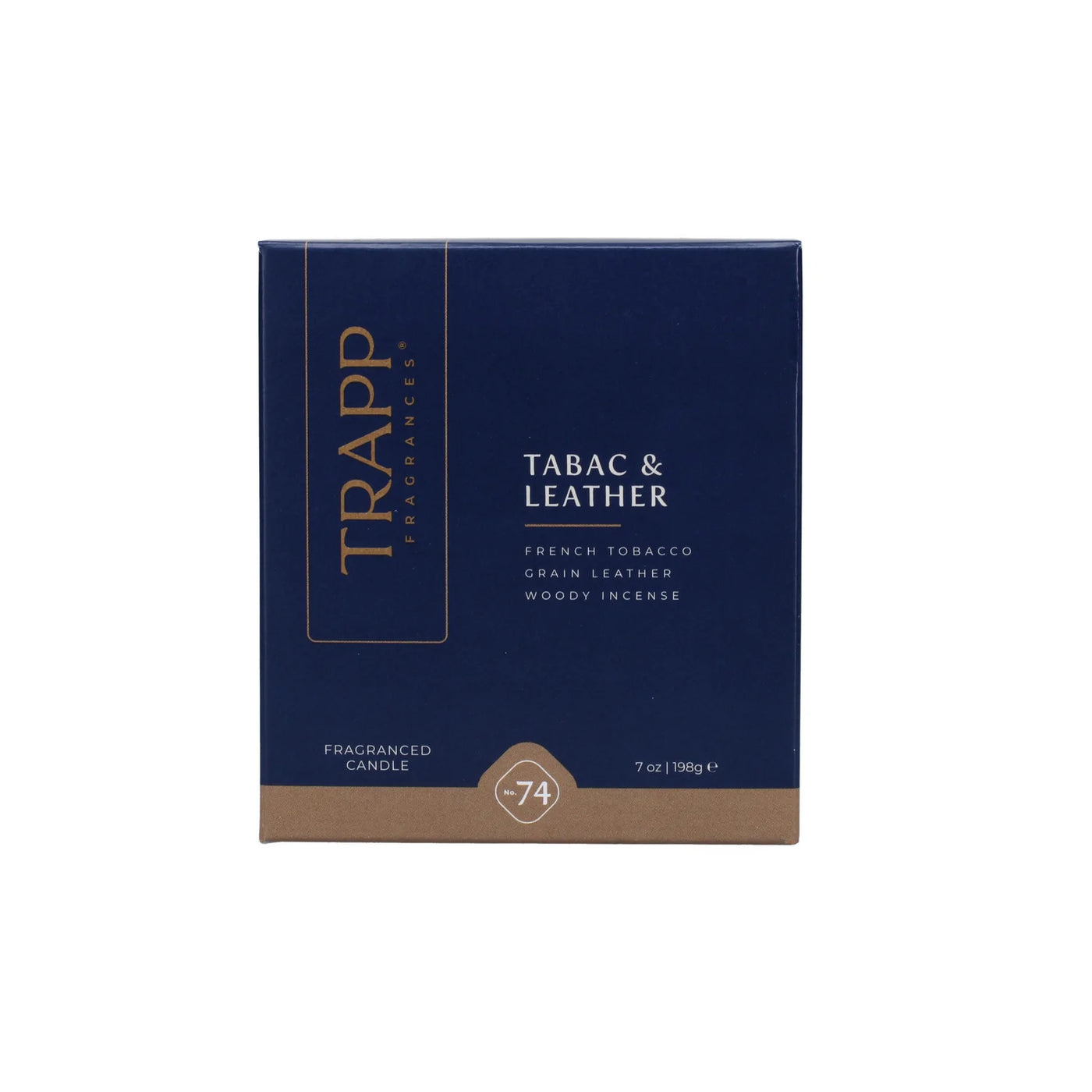 Trapp Fragrances Poured Candle - No. 74 Tabac & Leather