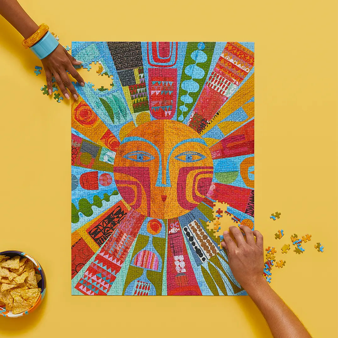 Brand New Day Sun Collage | 1000 Piece Jigsaw Puzzle