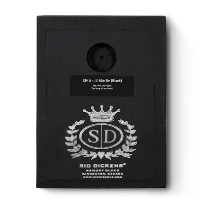 SP 19 Il Mio Re (Black) Sid Dickens Memory Block
